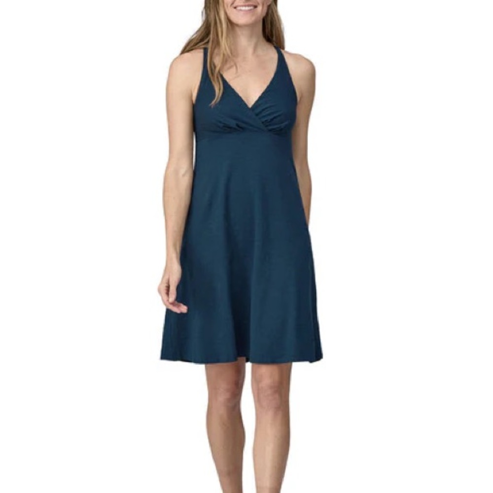 Patagonia Amber Dawn Dress in Plume Grey - Picture 2 of 13